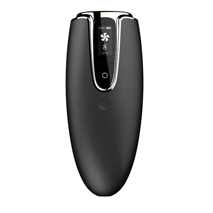 Sort Nordic-wellness IPL-hårfjerner med LED-display
